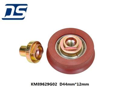 China KM89629G02 Contemporary D44mm*12mm Elevator Door Hanger Roller for sale