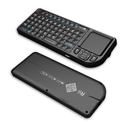 China Rii V3 2.4GHz Mini Wireless Keyboard With Touchpad Backlit Li-ion Battery For Android TV Box PC for sale