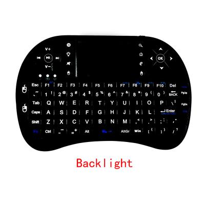 China i8+ Wireless Mini Keyboard, Rii Wireless Handheld Remote Keyboard with Touchpad Work for PC, Android TV Box, Pad, Windows for sale