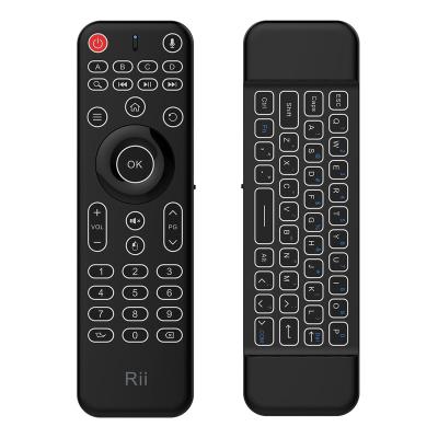 China IR Control Rii MX9 Air Mouse Voice Remote Control TV Remote Keyboard for Android TV, TV BOX, Smart TV for sale