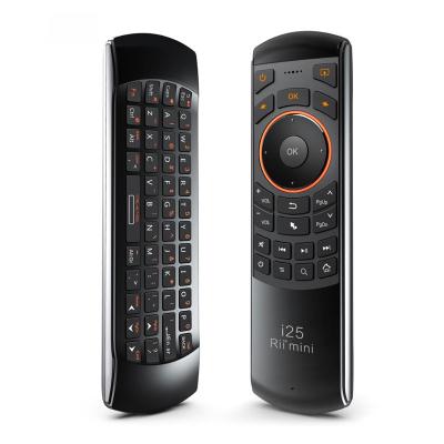 China Original IR Control 3 in 1 Rii i25 2.4G Mini Wireless Air Mouse Keyboard with IR Remote Control PC Teclado for Tablet Smart Android TV Box for sale