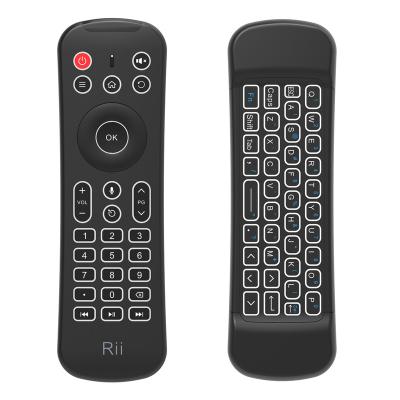 China RII MX6 Mini Wireless Keyboard with Remote Control, Suitable for Android Smart TV, TV Box, PC for sale