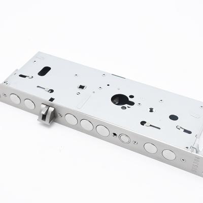 China Zhongheng Metal Door Sliding Latch Stainless Steel Lock Body With Open Keys for sale