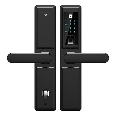 China Zhongheng Design Home Office Hotel Apartments New Factory Price Smart Fingerprint Password Door Lock for sale