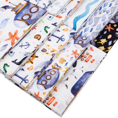 China New Shrink-Resistant Shrink-Resistant Stock Accept Customization Animal Woven Precuts Pure Cotton Fat Quarter Printed For Upholstery Fabric for sale