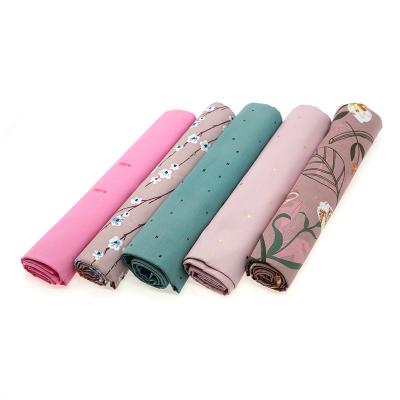 China Sustainable 1 Roll Beautiful Super Fine Textile Printed Jersey 100% Cotton Fabric for sale