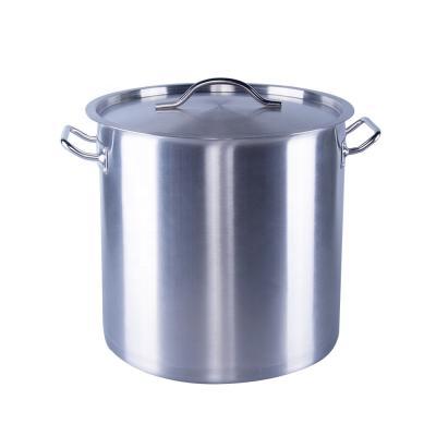 China SUS201 Soup Tank Stainless Steel Pot 25L for sale