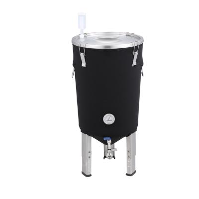 China FERMENTER INSULATION JACKET Modern STAINLESS STEEL INSULATION TAPERED LEFT JACKET for sale