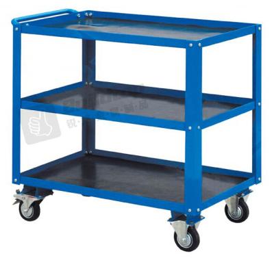 China General Stock or Warehouse Use Hand Push Folding Push Trolley for sale