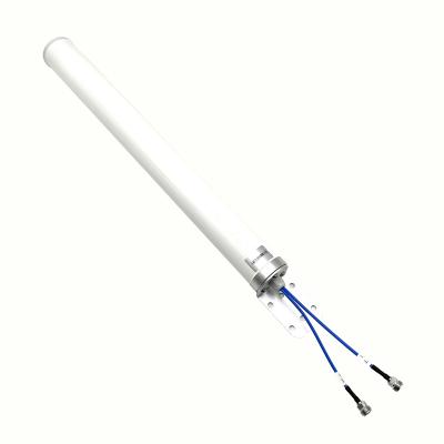 China 10 Dbi Omni Directional Antenna Fiberglass Antenna WIFI 5.8GHz 10-11dBi 60x600mm for sale