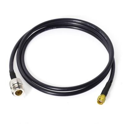 China Custom Rf Cable Assemblies N Female To SMA Male RG 58 Cable for sale