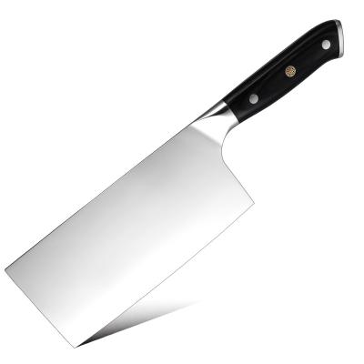 China 1.4116 Professional Disposable Chinese Knife Chopper Cleaver With PakkaWood High Carbon Steel Handle Kitchen Knife Chef for sale