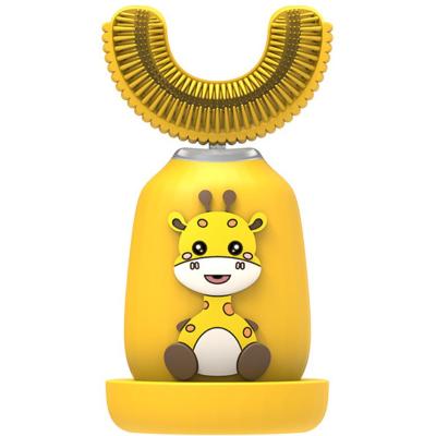 China Use+travel Children's Electric Toothbrush Sonic Shock Children Kids Adult Home Waterproof Soft Cute Hair Cartoon Electric Toothbrush for sale