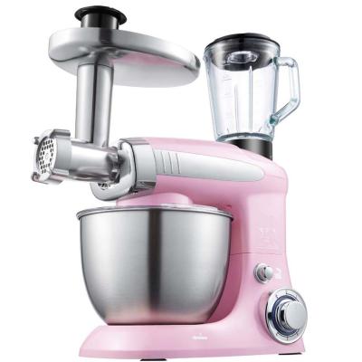 China Custom Bowl-Lift Design Home Appliance Household 5L 1300W Stand Dough Food Cake Mixer for sale