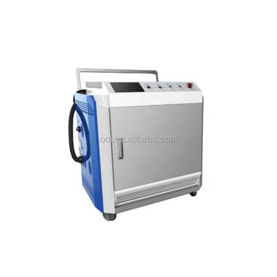 China Wuhan Ooitech no residue cheap critical/fiber cleaning laser cleaning machine for paint removal and rust removal for sale