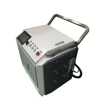 China Wuhan Ooitech 200w 50w 100w 500w similar critical cleaning tool / no residue cleanlaser cleaning laser rust removal machine for sale