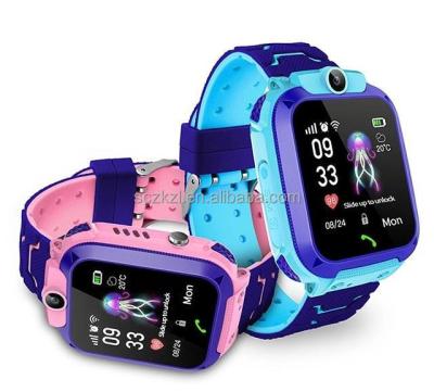 China Hot Selling Touch Screen With Camera Tracking Device Waterproof Touch Screen SOS Kids Locator Tracker GPS Smart Watch For Children for sale