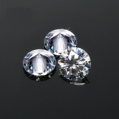 China Iridescent / Small Iridescent Round Synthetic Diamond Moissanite Stones Cut DEF Brilliant White VVS1 1.0mm Clarity at 2.9mm GRA Star 1 Carat for sale