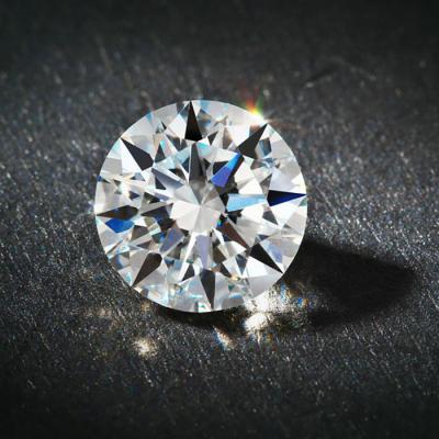 China Moissantie Small Round Synthetic Moissanite Diamond Stones DEF Cut Star 1 Carat VVS1 Brilliant White Diamond 1.0mm To2.9mm GRA for sale