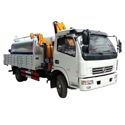 China chengli 4X2 mini truck with crane cargo crane truck log truck with 5T crane for sale