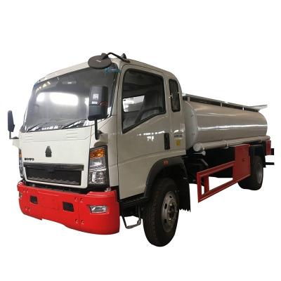 China Hotels howo 8000L RHD/LHD 8 ton water bowser truck water spray truck for sale for sale