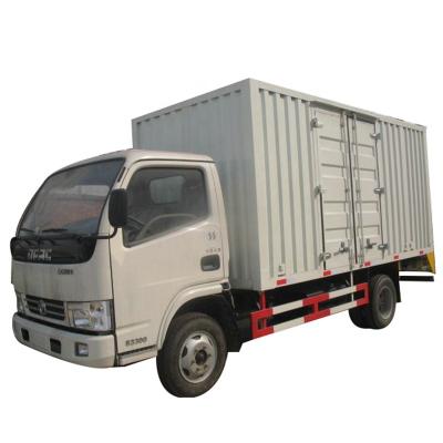 China CLW Factory Supply 4x2 DongFeng 3-5t Small Box Truck Cargo Truck For Sale 5490*1880*2750 for sale