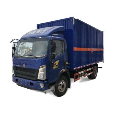 China Sinotruk Howo Light Duty Box Truck 4200 Box Truck 16Tons Wheelbase 16Tons Wheelbase Max Commercial Trucks 5995*2300*3500 for sale