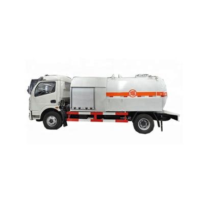 China Hot Deal 3-5tons lpg liquid gas plant Nigeria Q345R carbon steel 6-10cbm gas trucks truck lpg gas filling tanker truck for sale