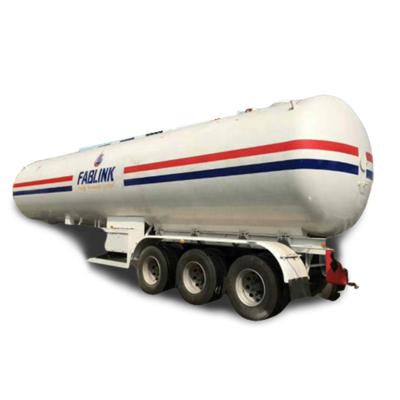 China 56K Lpg Storage Transport Axel 3 Liters 56K LPG Gas Carrier Liquefied Petroleum Gas Tank Truck Trailer for sale