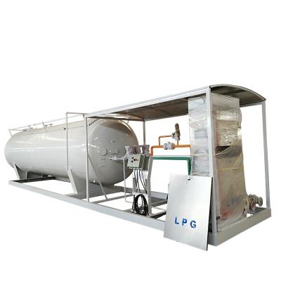 China Mobile Lpg Storage CLW 5MT LPG Gas Station Plant Equipments For Sale for sale