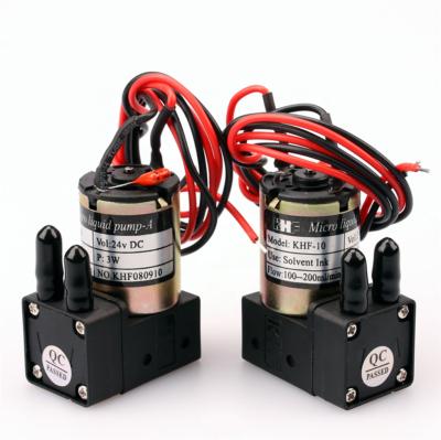 China High Quality Hotels Small Pump Made In China KHF-10 Ink Pump For 12V Solvent Printer for sale