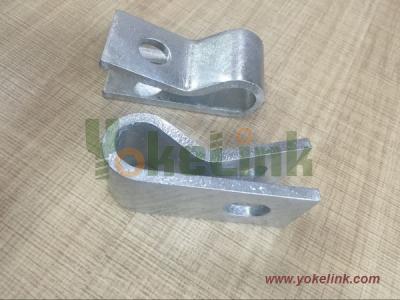 China Drop-forged HDG steel pole line hardware ductile iron guy hooks for sale