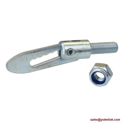 China M12 Zinc plate Bolt on type Antiluce Fasteners for Trailer and tailgates for sale