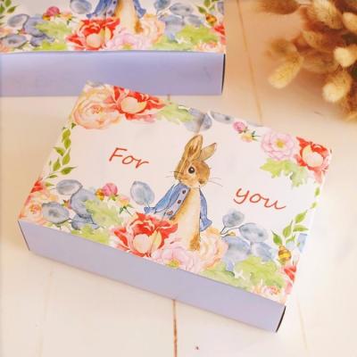 China Cute Handcraft Paperboard Dessert Packaging Boxes Recyclable Matt Lamination for sale