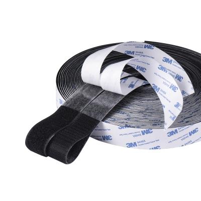 China Hot Sale 25mm* Heat Resistance 9448a Hook & Loop Tape / Coin / Dot Durable Hot Waterproof Double Sided Adhesive for sale