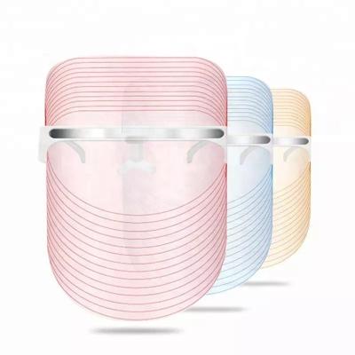 China Four In One Face Lift Effects Led Protective Mask Light Therapy Beauty Machine Portable Facial Facial Tamping for sale