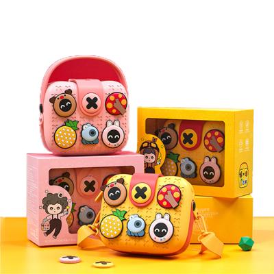 China Waterproof Gift for Kids Shoulder Bags Mini Camera Bag Kids Birthday Gift Christmas Gifts Colorful Cartoon Bag K11 for Girls Boys for sale