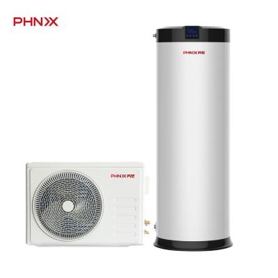 China PHNIX Hotel Residential Split Inverter Heat Pump Water Heater For Bathroom Kitchen for sale