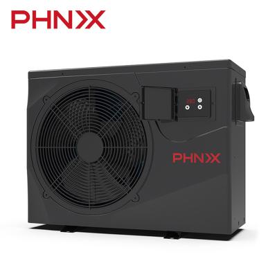 China PHNIX R410A Outdoor Air Source Swimming Pool Heat Pump Inverter Swimming Pool Heater for sale