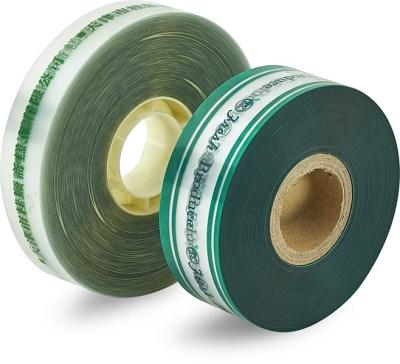 China Waterproof Green Transparent OPP Tapes Plastic Strapping Bands With China Hot Melt Seal for sale