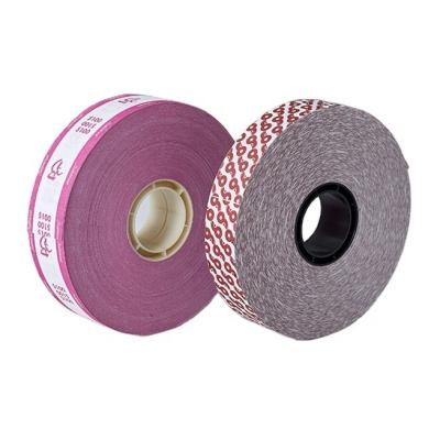 China Wrapping Machine New Arrive Colorful Kraft Paper Tapes With Logo Printed Tie Tapes For Widely Application for sale