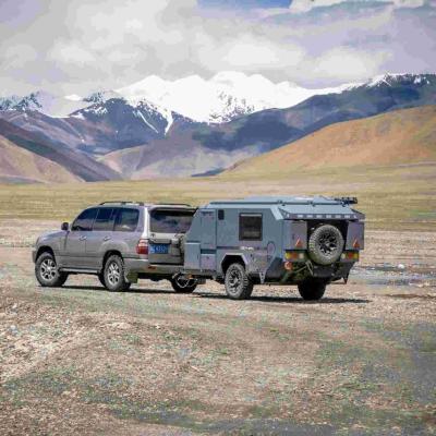 China Airbag Suspension Offroad Rv Trailer Full Size Tire NJSTAR Trailer for sale