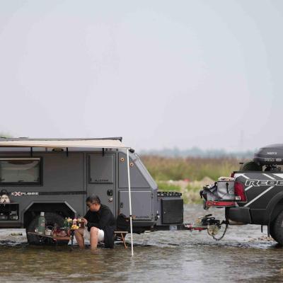 China Popup Hard Floor Off Road Camper Trailer NJSTAR EXPLORER Hard Floor Camper for sale