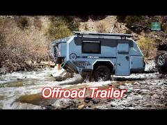 family overland caravan trailer customize small off road trailer 5m*2m*2m