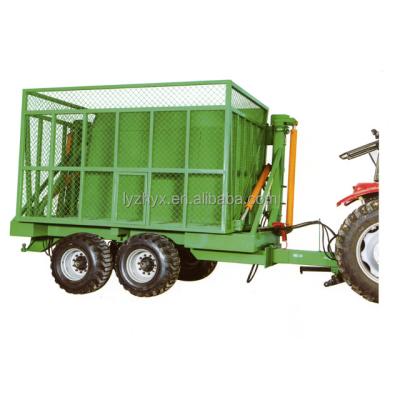 China Agricultural TS Brand 10 Ton 7CX(SC) - 10 Sugar Cane Trailer With 24L Volume Capacity for sale