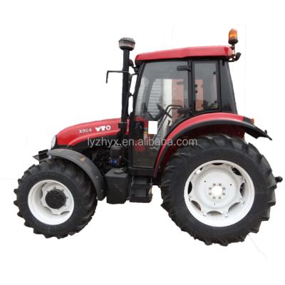 China Farm Tractor YTO Brand X904 90hp Wheel Tractor With Cabin Or Canopy for sale