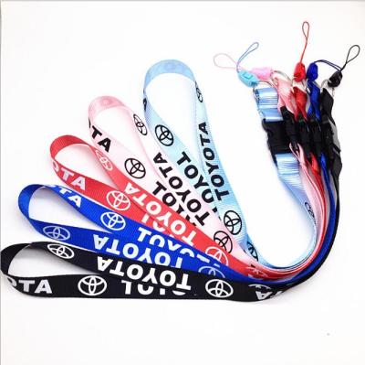 China Detachable Car 10+ Logo ID Card Camera Key Chain Lanyard Cell Phone Lanyard Hanging Neck for sale