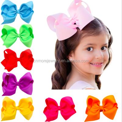 China Butterfly Tie Kids Headwear Decorate Mother And Baby Set Hair Ribbon Clip for sale