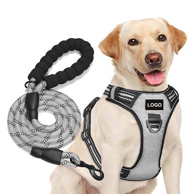 China OEM/ODM Reflective Dog Harness Leash Set Correas Para Perro Dog Leash Pet Retractil for sale