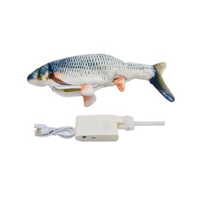 China Electronic fish toy robot pet robot pet dog fish flippity cat fish toy juguetes de gatos fishes toy cheap interactive flippity for sale